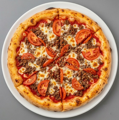 Spicy Beef Pizza 