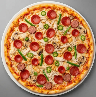 Smoked Sausage Pizza 