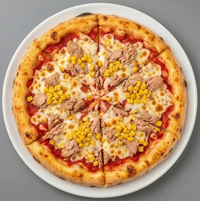 Tuna & Sweetcorn Pizza 