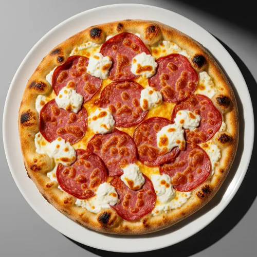 Salami & Jalapeno Pizza 