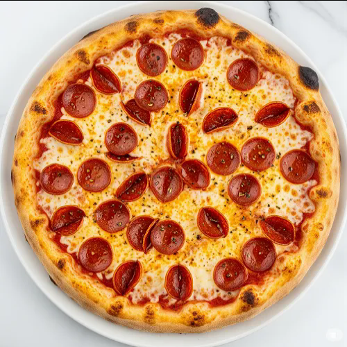 Curry Based Pepperoni Pizza 