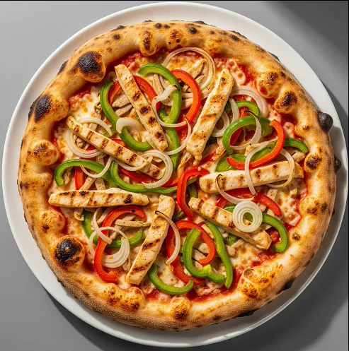 Grilled Chicken Pizza 