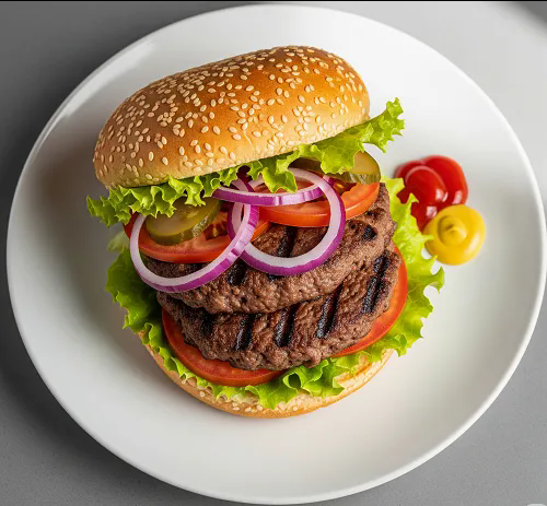 1/2 Beef Burger 