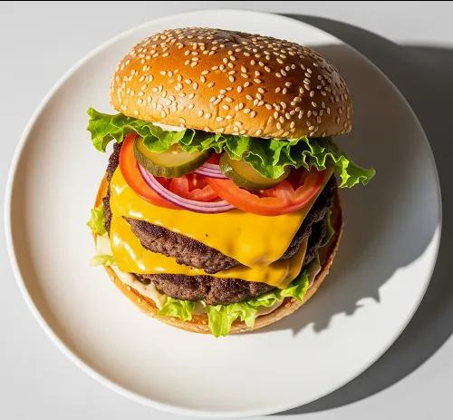 1/2 Cheese Burger 