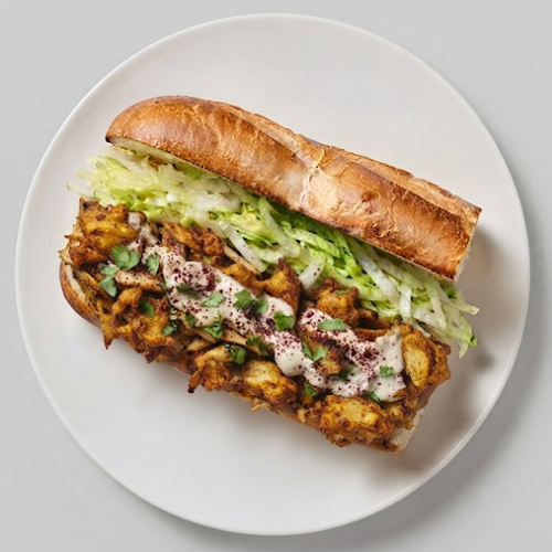 Chicken Pakora Wrap 